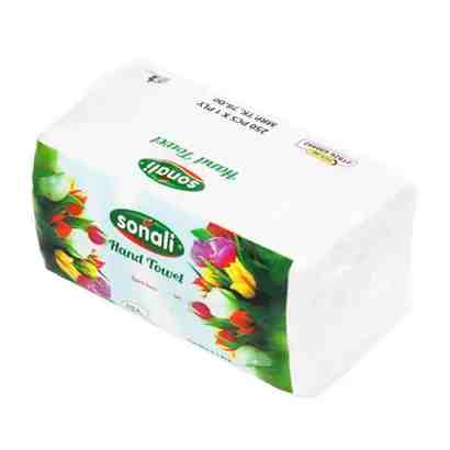 Sonali Hand Towel - White